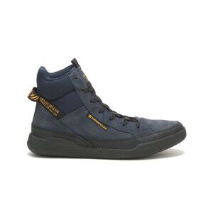 Caterpillar Women's Navy Black Code Hex Hi Suede Athletic Sneaker Size 8.5